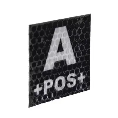 asgbox.pl - Naszywka IR z grupą krwi: A POS