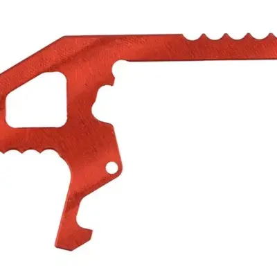 Alternative view of Powiększony chwyt dźwigni zamka CNC do replik M4/M16 - czerwony
