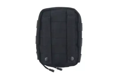 Ładownica cargo MOLLE z kieszonką - czarna - obrazek 3