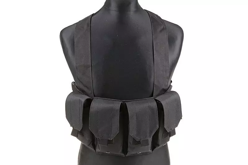 Kamizelka taktyczna typu Chest Rig - czarna OD-G-GFT-18-007965-00 asgbox.pl Kamizelka taktyczna typu Chest Rig - czarna - obrazek 3