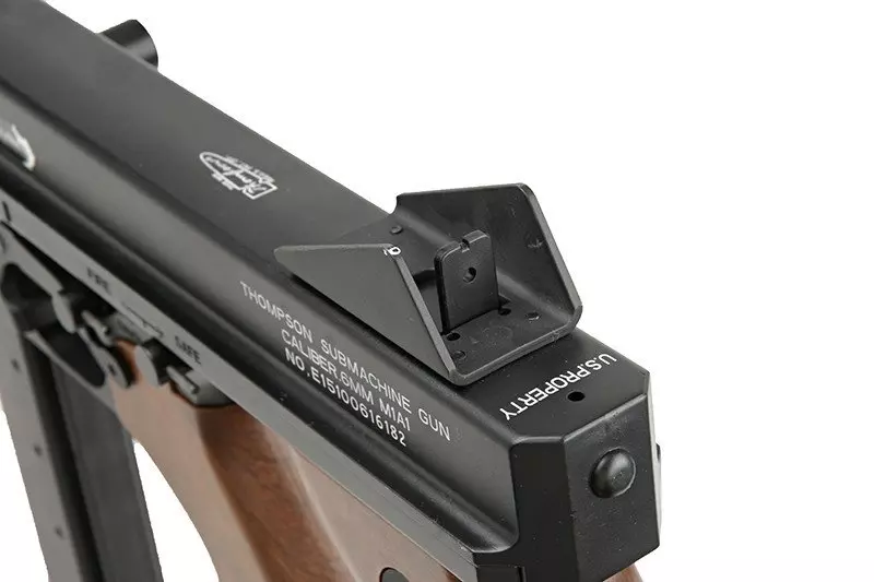 Replika pistoletu maszynowego Thompson M1A1 Military OD-G-CYB-01-007293-00 asgbox.pl Replika pistoletu maszynowego Thompson M1A1 Military - obrazek 5