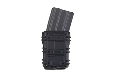 Ładownica SMC na magazynek 5.56 (MOLLE) - czarna - obrazek 2