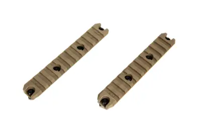 Polimerowa szyna M-LOK 5" (2 sztuki) - dark earth - obrazek 2