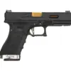 Replika pistoletu G Force G17 T1 -Czarny/ Złoty OD-G-WET-02-030821-00 asgbox.pl