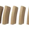 Zestaw 5 magazynków hi-cap 300 kulek do M4/M16 - tan OD-G-SPE-05-005260-00 asgbox.pl