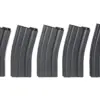 Zestaw 5 magazynków low-cap 70 kulek do M4/M16 - czarny OD-G-SPE-05-005265-00 asgbox.pl