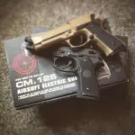 Replika pistoletu CM126 - tan (Bez Akumulatora) - obrazek 3