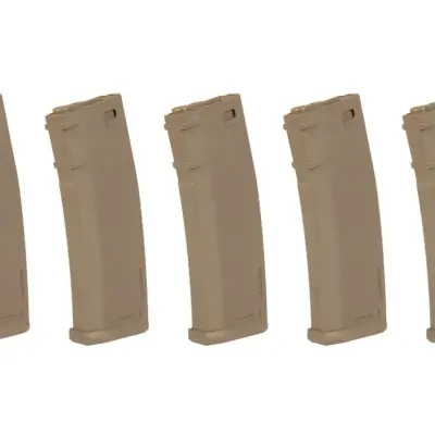 Alternative view of Zestaw 5 magazynków S-Mag Hi-Cap na 380 kulek - Tan