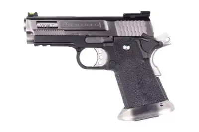 Replika pistoletu Hi-Capa 3.8 Force Brontosaurus - srebrna - obrazek 2