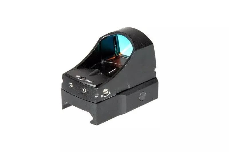 Replika kolimatora Mini C - czarna AMO-10-026263-00 asgbox.pl asgbox.pl - Replika kolimatora Mini C - czarna