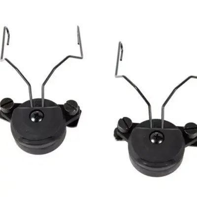 Alternative view of Adapter zestawu typu MSA na hełm - czarny