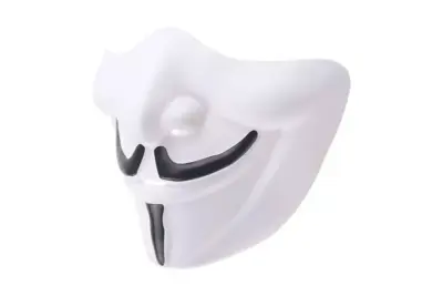 Maska V-Mask - biała - obrazek 2