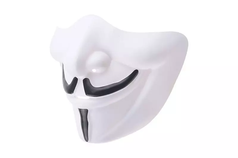 Maska V-Mask - biała UTT-28-023333-00 asgbox.pl Maska V-Mask - biała - obrazek 3