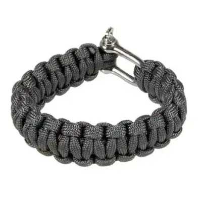 asgbox.pl - Bransoletka survivalowa (U) - szary