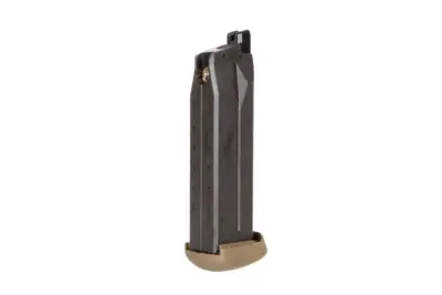 Magazynek green gas 29 kulek do replik FNX-45 Tactical - FDE - obrazek 2