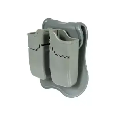 asgbox.pl - Podwójna ładownica na magazynki pistoletowe P226 - szara