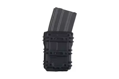 Ładownica SMC na magazynek 5.56 (wersja z dodatkowym wypełnieniem) (QD na pas) - czarna - obrazek 3