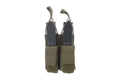 Podwójna ładownica na magazynki typu MP5 - oliwkowa - obrazek 3