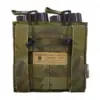 asgbox.pl - Podwójna ładownica Open Top na magazynki M4/M16 + pistoletowe - Multicam Tropic