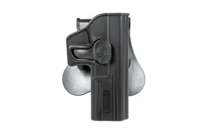 Kabura do replik typu Glock 17/22/31 - czarna - obrazek 2