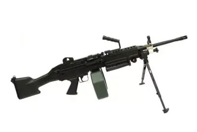Replika karabinu maszynowego H.M.G. MK2 - czarna - obrazek 4