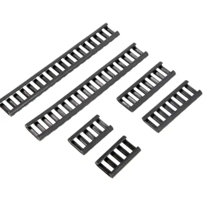 asgbox.pl - Zestaw osłon na szyny RIS - czarny