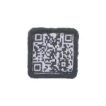 asgbox.pl - Naszywka QR Code - czarna