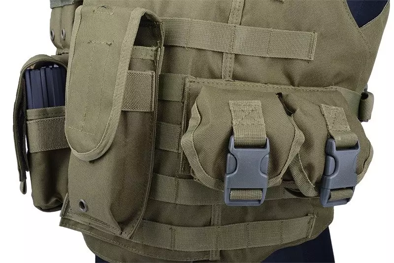 Kamizelka taktyczna typu IBA - oliwkowa OD-G-GFT-18-009886-00 asgbox.pl Kamizelka taktyczna typu IBA - oliwkowa - obrazek 5