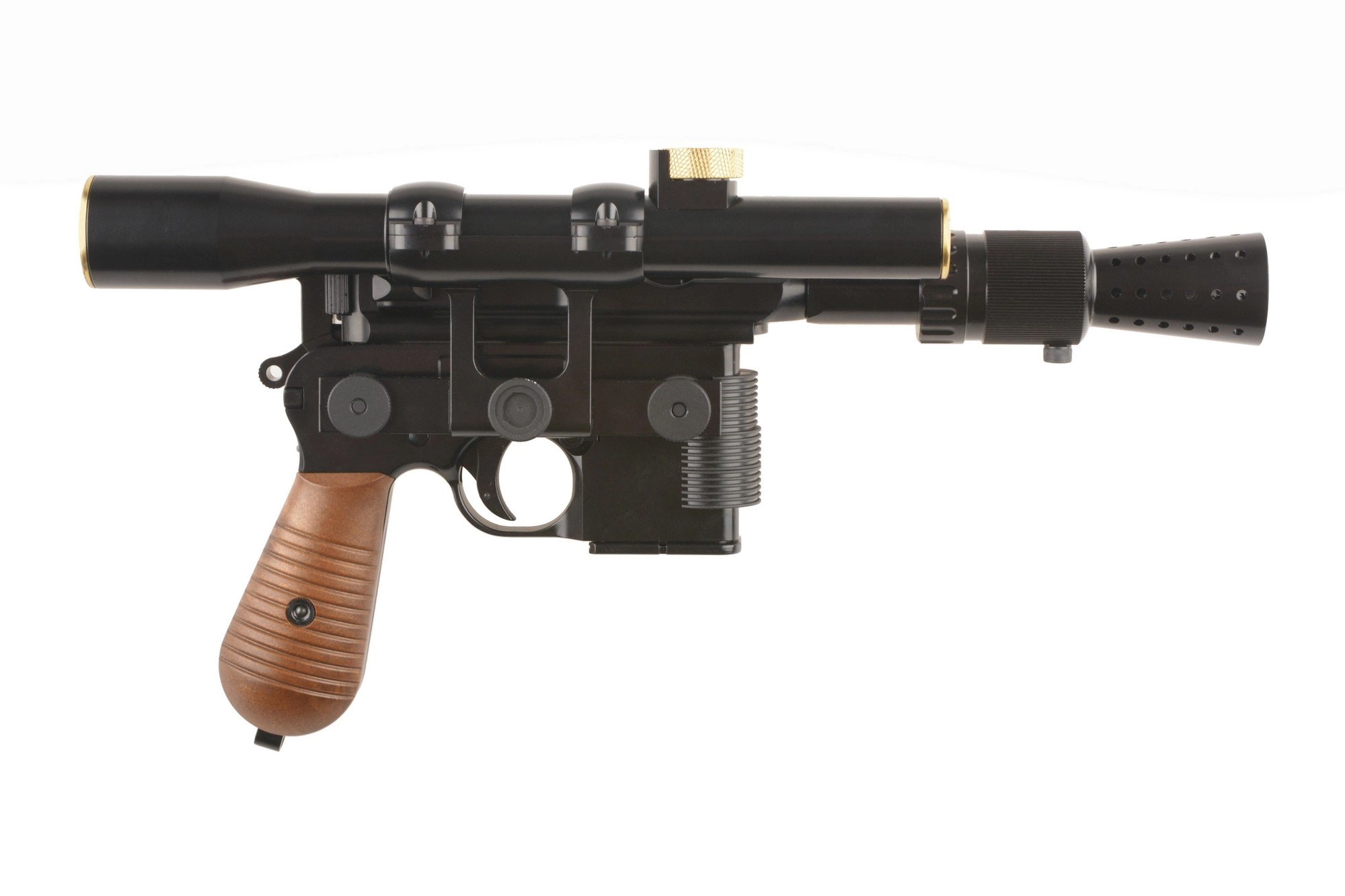 Replika pistoletu Smuggler Blaster DL-44 AWO-02-016590-00 asgbox.pl Replika pistoletu Smuggler Blaster DL-44 - obrazek 4