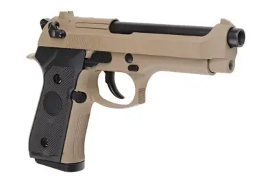 asgbox.pl - Replika pistoletu M92 (CO2) - tan