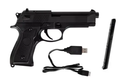 Replika pistoletu elektrycznego CM126S MOSFET Edition - czarna - obrazek 4