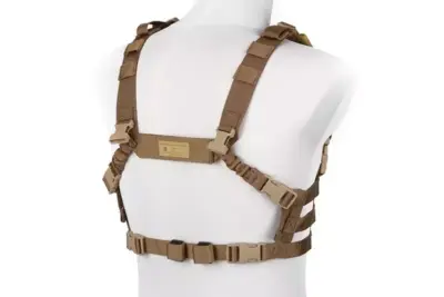 Kamizelka taktyczna Chest Rig typu Low Profile - Coyote Brown - obrazek 3