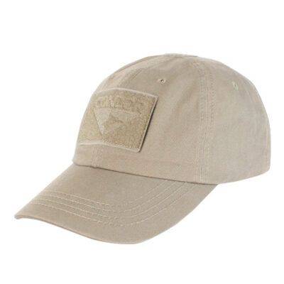 CONDOR Tactical Cap OPERATOR with Velcro Panels - Tan