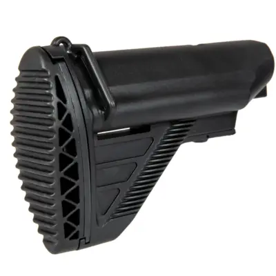 asgbox.pl - Kolba teleskopowa do replik typu H - czarny