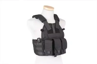 Kamizelka Taktyczna typu 94K Plate Carrier M4 - Czarny - obrazek 3