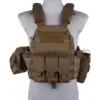 Kamizelka Taktyczna typu 94K Plate Carrier M4 - Coyote Brown OD-G-EME-18-025286-00 asgbox.pl