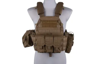 Kamizelka Taktyczna typu 94K Plate Carrier M4 - Coyote Brown - obrazek 3