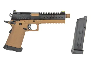 Replika pistoletu Vorsk hi-capa 5.1 - czarna/tan - obrazek 2