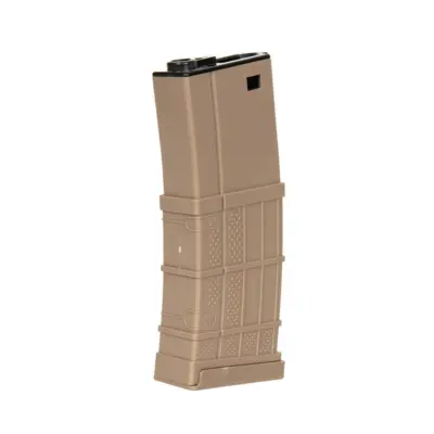 Polimerowy magazynek hi-cap LT 300 kulek do replik M4/M16 - tan ACM-05-029529-00 asgbox.pl