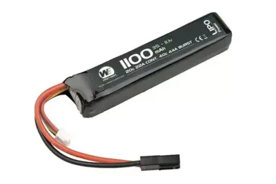 Akumulator LiPo 1100mAh 11.1V 20C - stick - obrazek 2