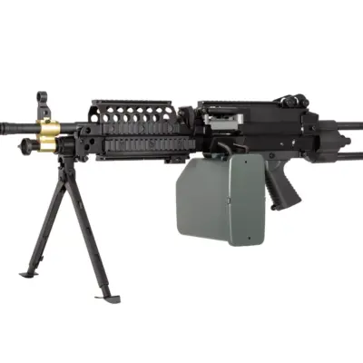 Alternative view of Replika karabinu maszynowego M249 SPW - czarna