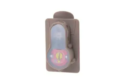Marker elektroniczny Lightbuck Card Button - Dark Earth (czerwone światło) - obrazek 2