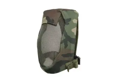 Pełna maska stalowa Ventus - woodland - obrazek 2