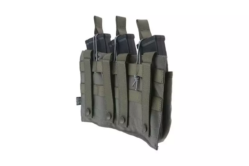 Potrójna ładownica OPEN na magazynki AK - ranger green OD-G-PRI-19-019437-00 asgbox.pl Potrójna ładownica OPEN na magazynki AK - ranger green - obrazek 2