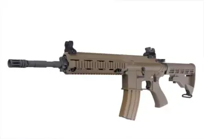 Replika karabinka szturmowego WE Open Bolt - Tan - obrazek 4