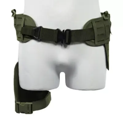 asgbox.pl - Pas taktyczny Laser-Cut z panelem udowym - oliwkowy