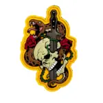 asgbox.pl - Naszywka SKULL SNAKE - full color