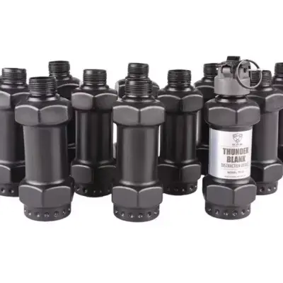 Alternative view of Zestaw granatów hukowych Hakkotsu CO2 Dumbell - 12 sztuk