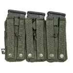 asgbox.pl - Potrójna ładownica na 6 magazynków typu M4/M16 - oliwkowa