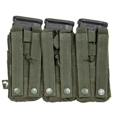 asgbox.pl - Potrójna ładownica na 6 magazynków typu M4/M16 - oliwkowa